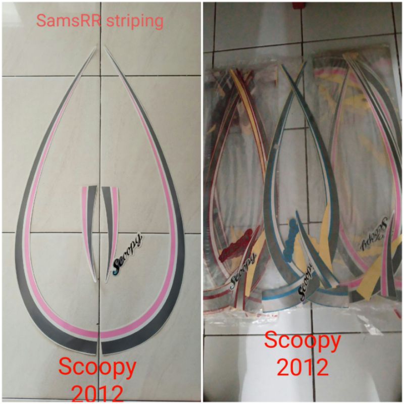 Striping SCOOPY 2012