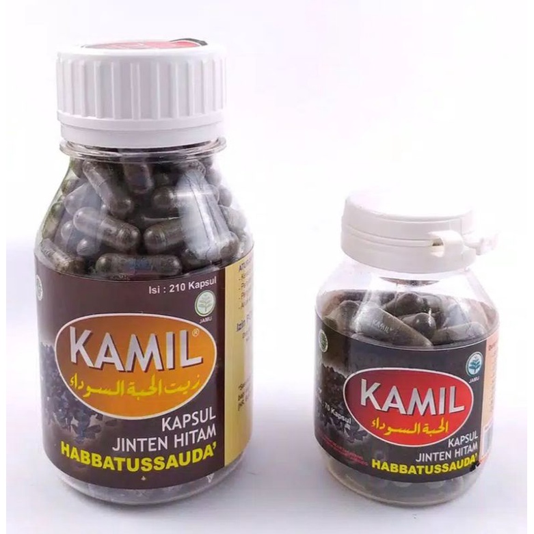 Kamil Obat Jamu Herbal Segala Semua Penyakit Kamil Serbuk Jinten Hitam Habbatussauda Isi 70 dan 210 