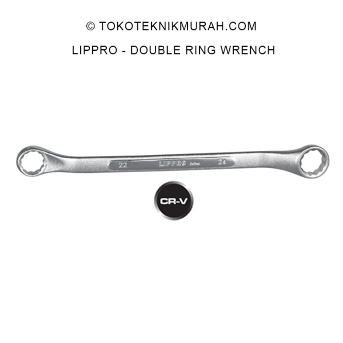 Lippro 570R-8x10 Kunci Ring / Double Ring Wrench 8x10