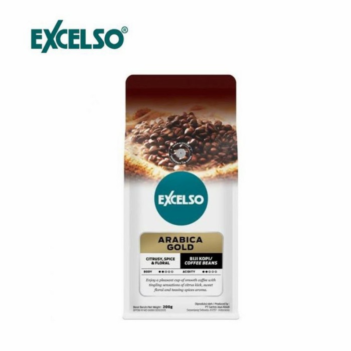 

Excelso arabica gold atau Java arabica bubuk 200 gram