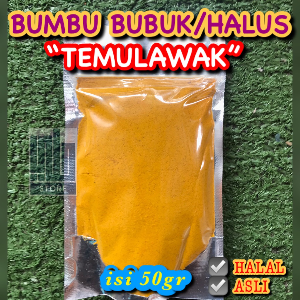 

Bumbu Temulawak Bubuk 50gr Temulawak Halus Temulawak Giling Temulawak Bubuk Halus Bumbu Masak Temula
