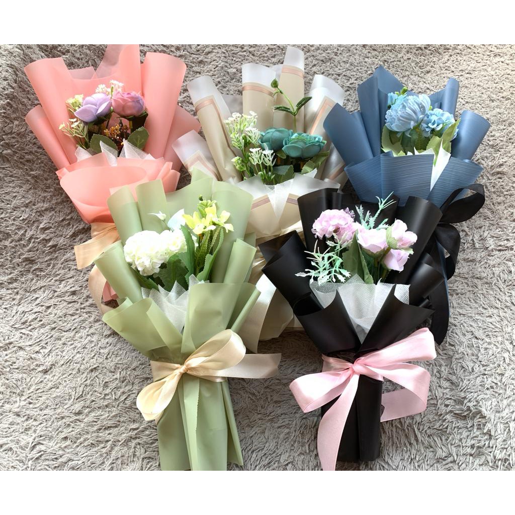 Buket Bunga Snack/Buket Bunga Wisuda/Buket Bunga Murah/Buket Bunga Artificial