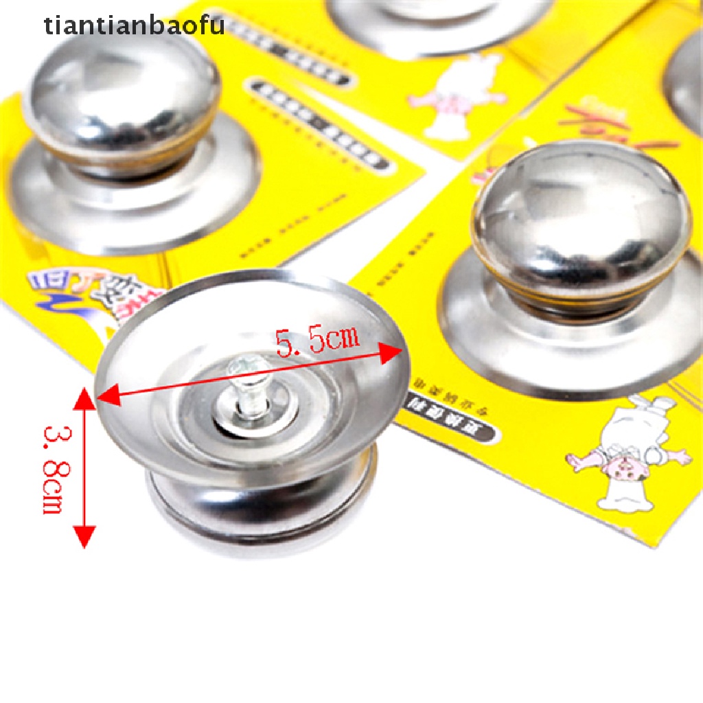 1pc Gagang Tutup Panci Bahan stainless steel anti Melepuh Untuk Alat Dapur