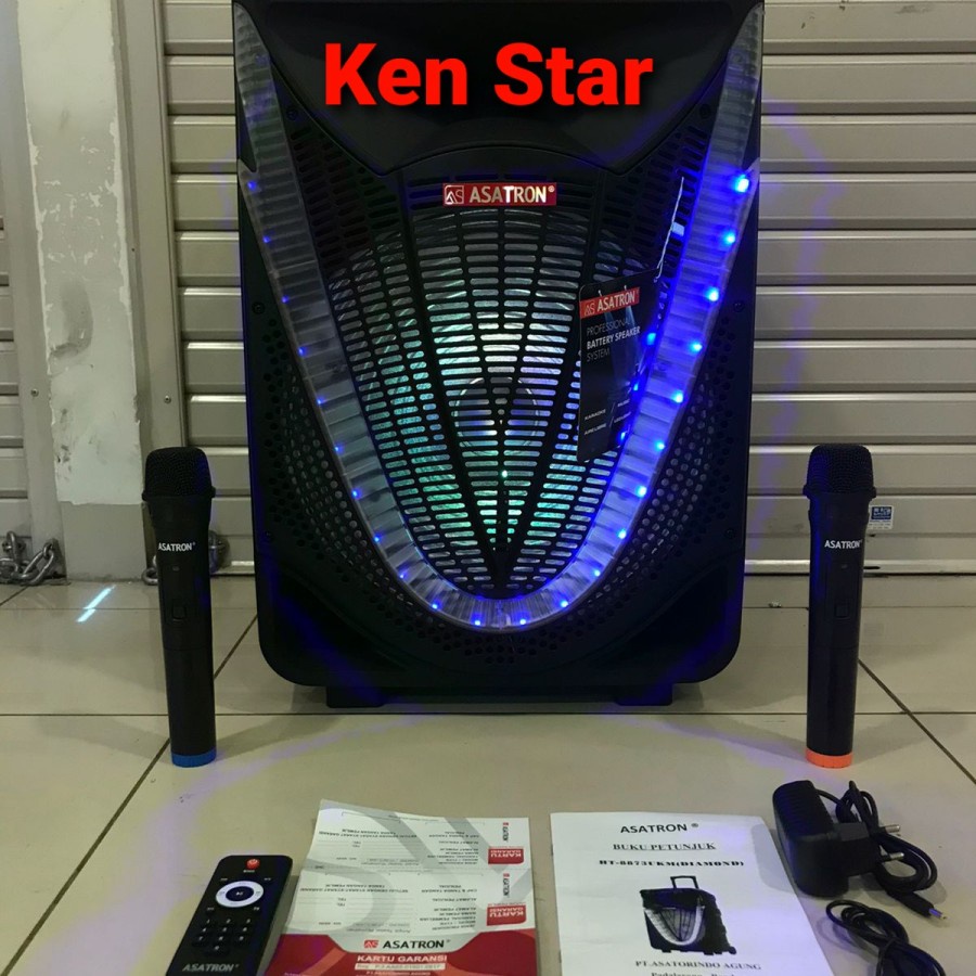 ASATRON Speaker Meeting Bluetooth 15 Inch DIAMOND - Garansi Resmi 1 Tahun