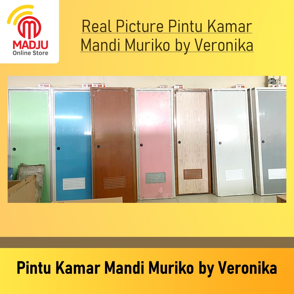 Pintu kamar mandi PVC New Muriko By Veronika