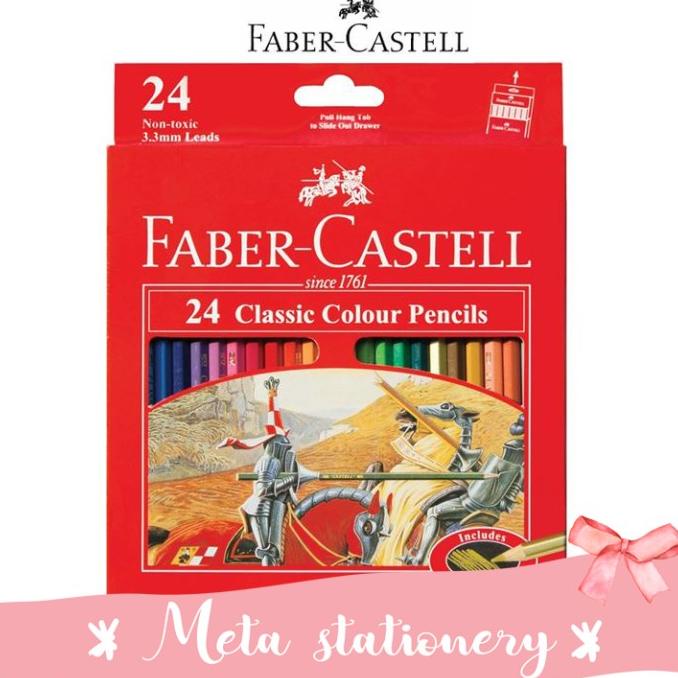 

Pensil Warna Classic Faber Castell 24