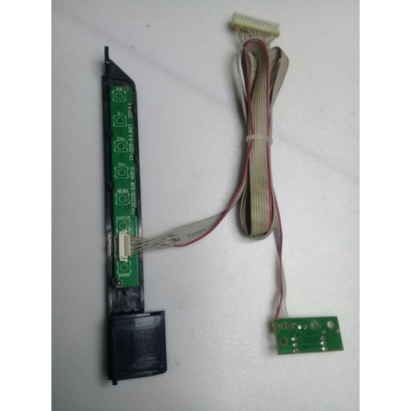 IR SENSOR REMOT + TOMBOL PANEL TV LED POLYTRON PLD 40T861