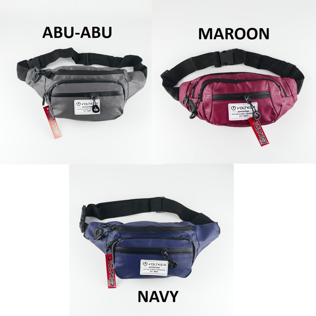 Waist Bag Kulit Model Everlast! Bahan Tebal dan Kuat! TERMURAH!