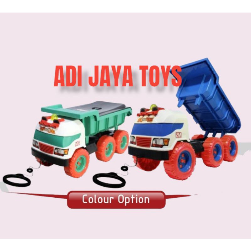 Jual Truk Pasir Duduk Mobil Dump Truck Anak YOTTA TTD Turbo Truck Dump ...