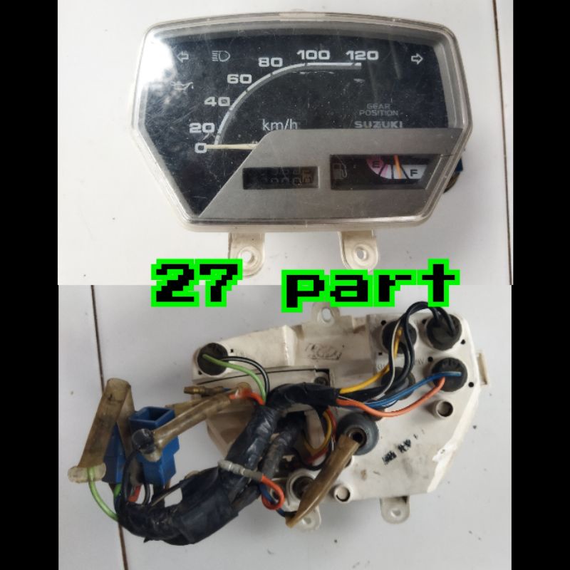 speedometer suzuki rc bravo rc 100 rc 80 original