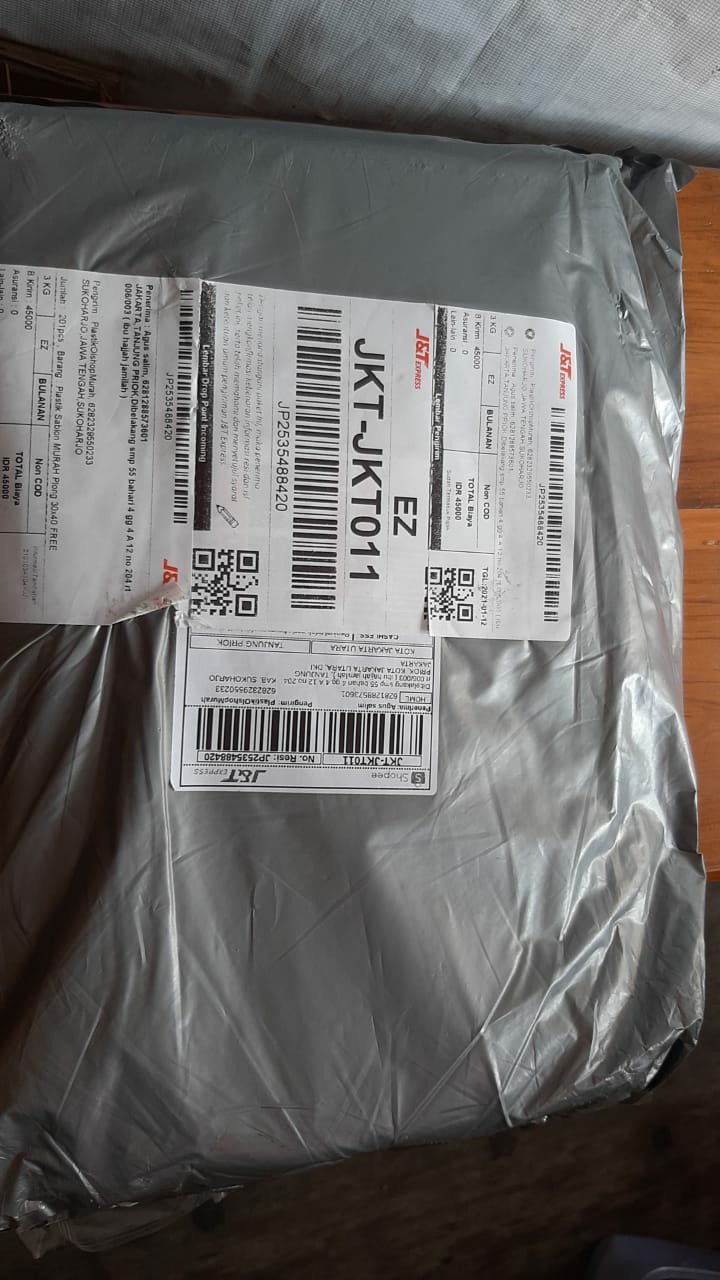 Sablon Plastik Murah Ziplock Plong 30x38+7 Free Design Plastik Packing Olshop