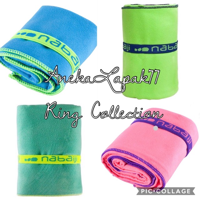 Handuk microfibre nabaiji original ringan microfiber