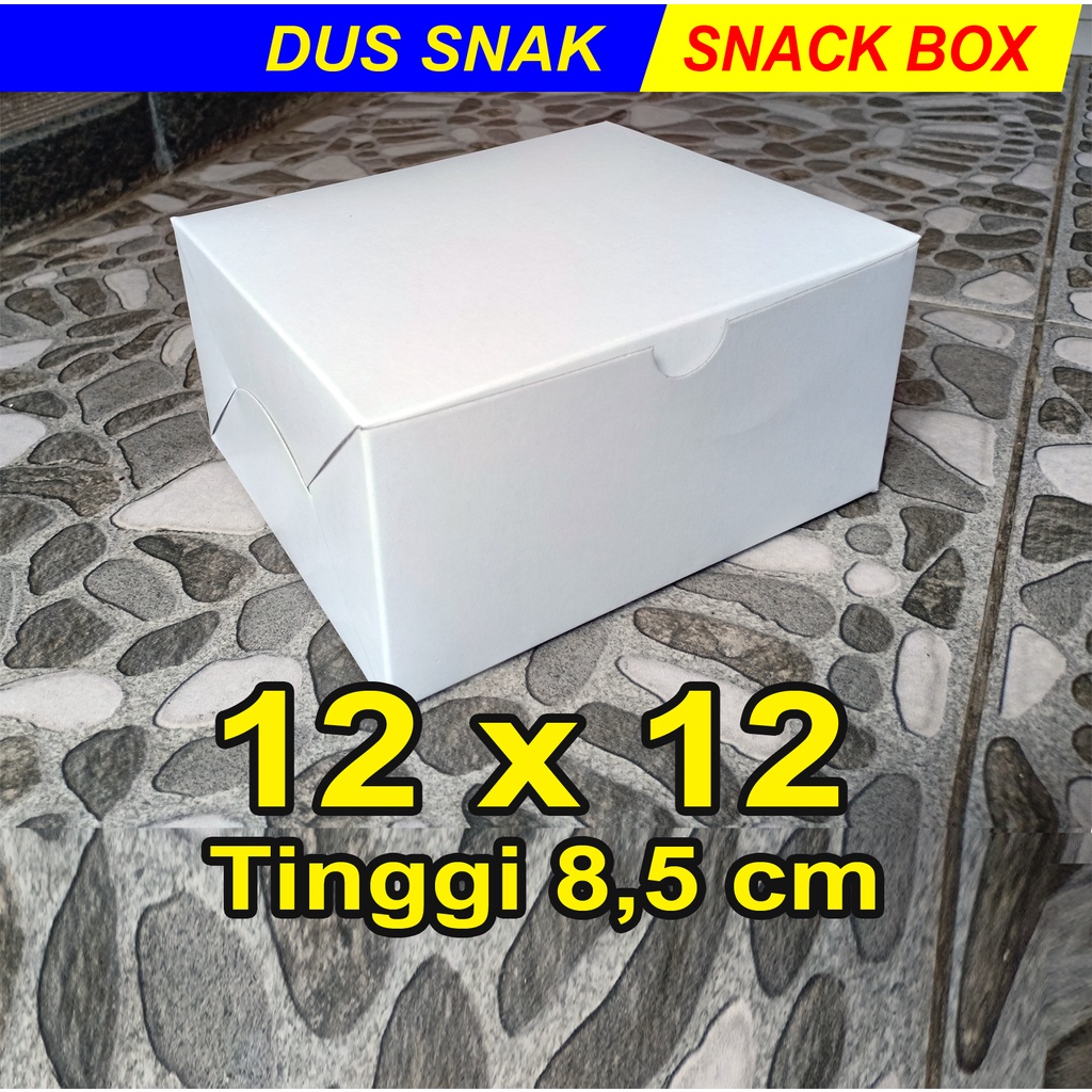 

Dus Kue 12x12/ 12x12/ Dus snack/ kotak 12x12/ Box 12x12/ Dus 12x12/ kotak snack/ Dus Die Cut