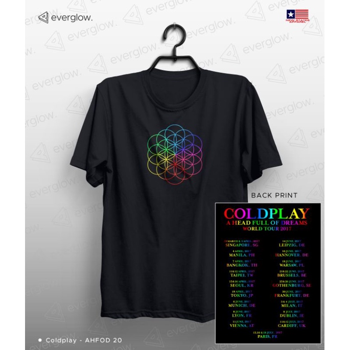 KAOS NSA COLDPLAY - AHFOD 20 (BACK PRINT)