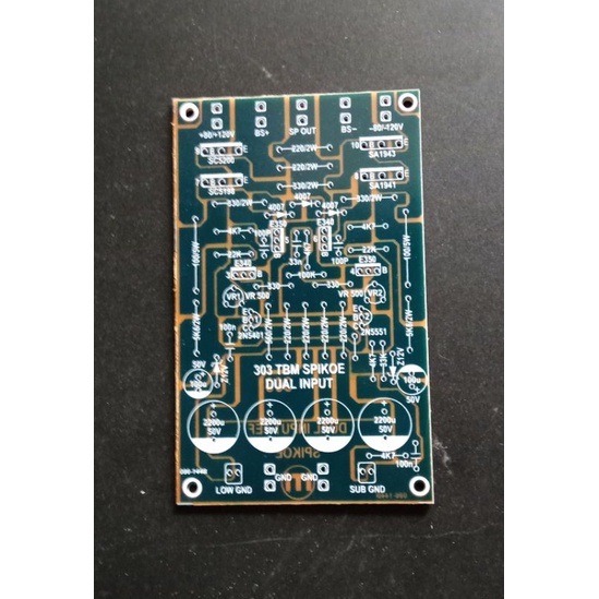 PCB TBM Dual Input TEF 303