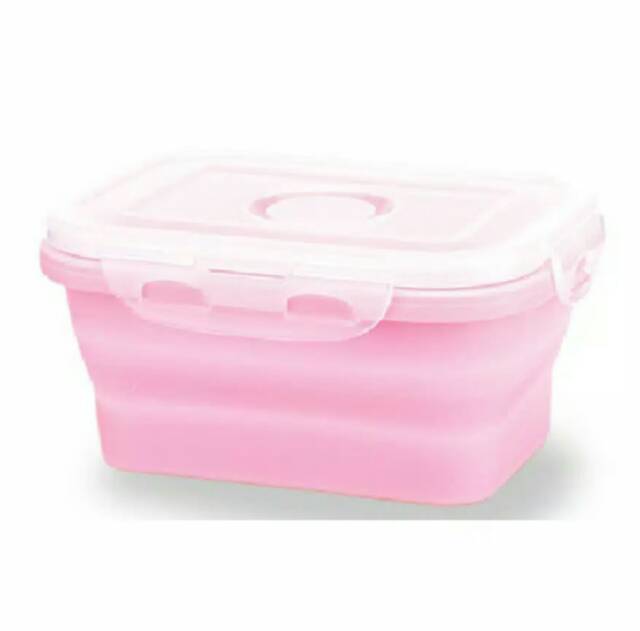 BABY SAFE COLLAPSIBLE FOOD CONTAINER SC01P(PINK) / SC01T(TOSCA) JEFF BABYSHOP