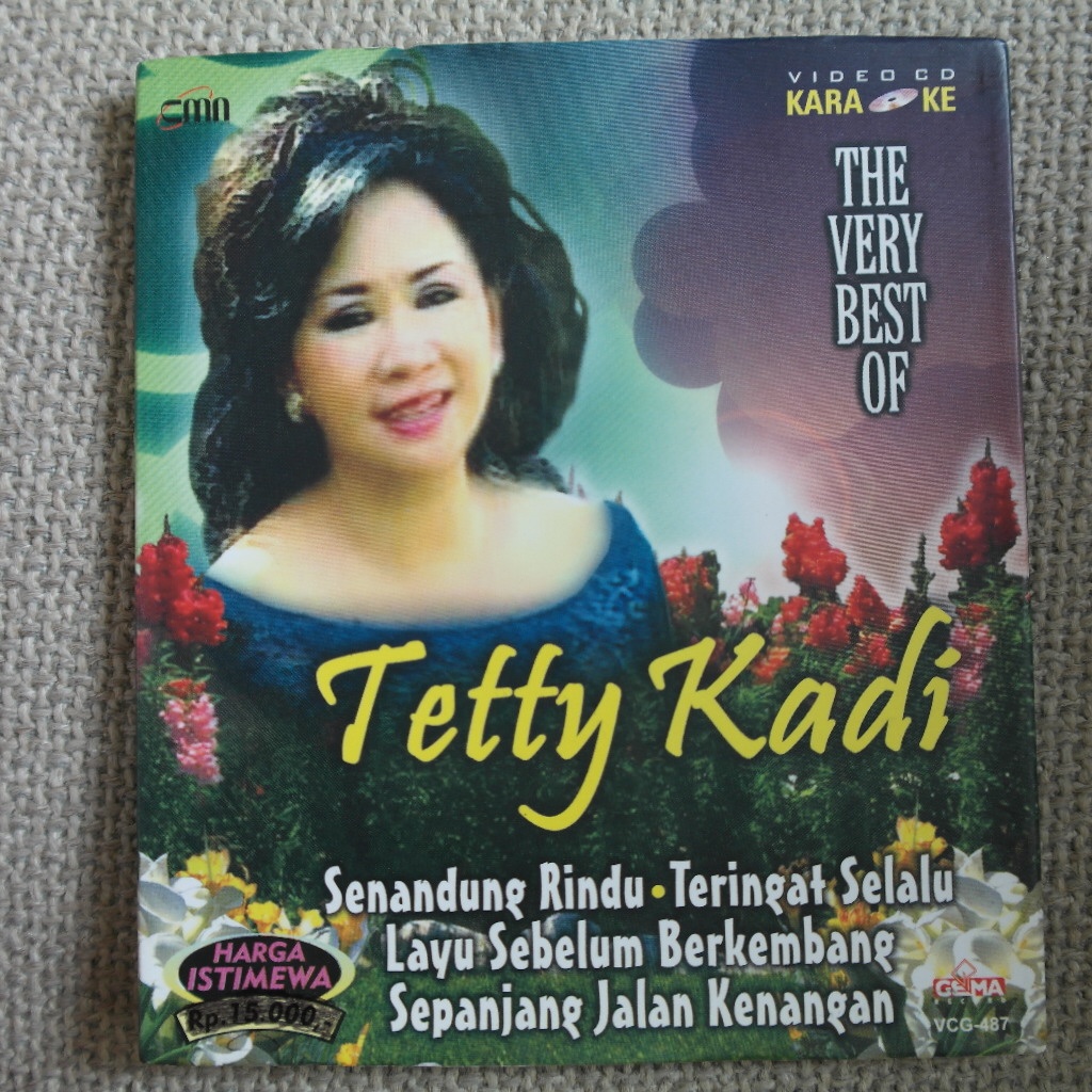 VCD KARAOKE THE BEST TETTY KADI