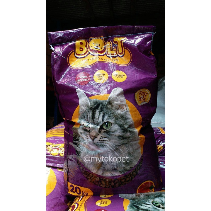 Makanan Kucing BOLT 1KG