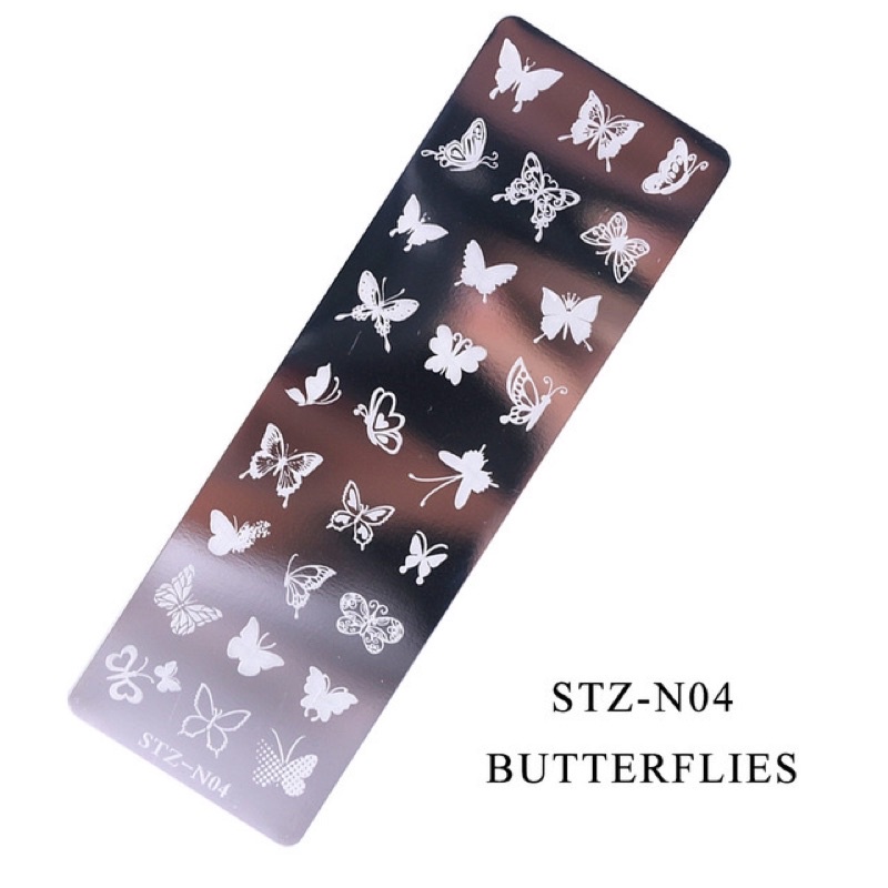 STZ STAMPING PLATE STAMP PLATE NAIL ART / hiasan stamping gel plat besi stamp nail polish