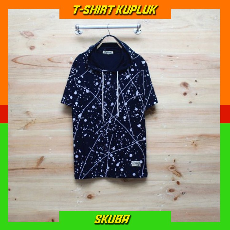 Baju kaos hoodie kupluk lengan pendek premium baju distro kupluk kaos kupluk lengan pendek premium