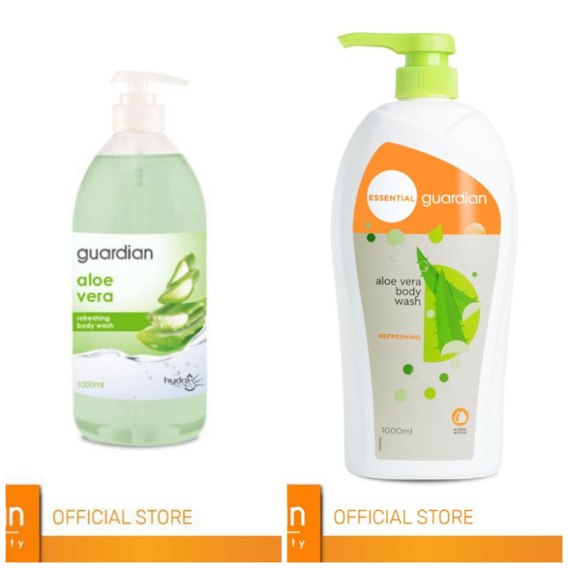 Guardian Levender Guardian Aloe Vera Grapefruit  Refreshing Body Wash 1000ml 1L