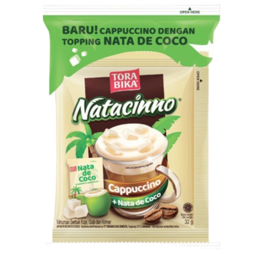 

TORABIKA KOPI NATACINNO CAPPUCINNO + NATA DE COCO 32 GRAM
