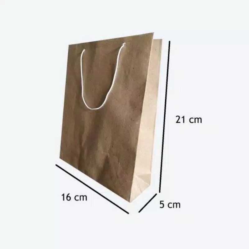 

paperbag polos murah,tali/Tanpa tali