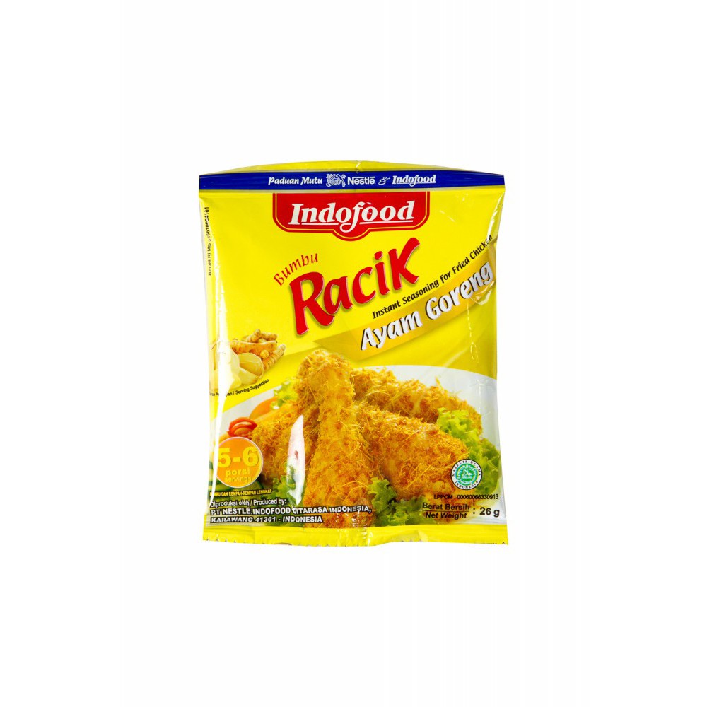 Indofood Bumbu Racik Ayam Goreng 26gr - Farmers Market | Shopee Indonesia