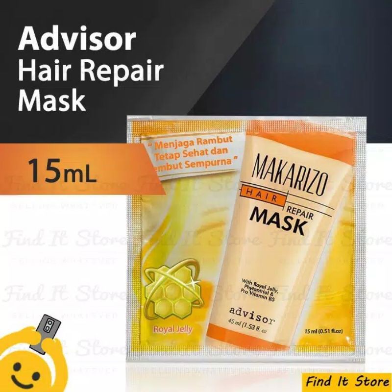 Makarizo Advisor Hair Repair Mask - Masker Rambut