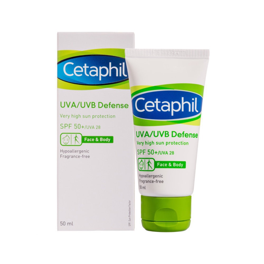 Cetaphil UVA / UVB Defence SPF 50 Isi 50 mL / Sunscreen / Sunblock