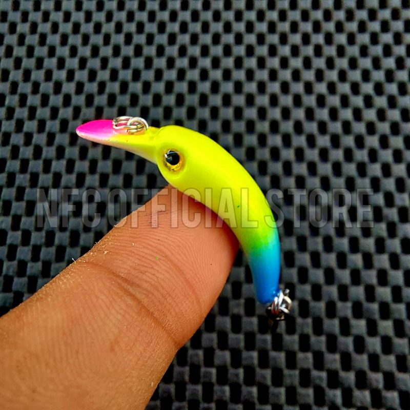 Micro lure 4 cm 1,5 gram Mini crankbait Rekomendasi untuk ultralight casting