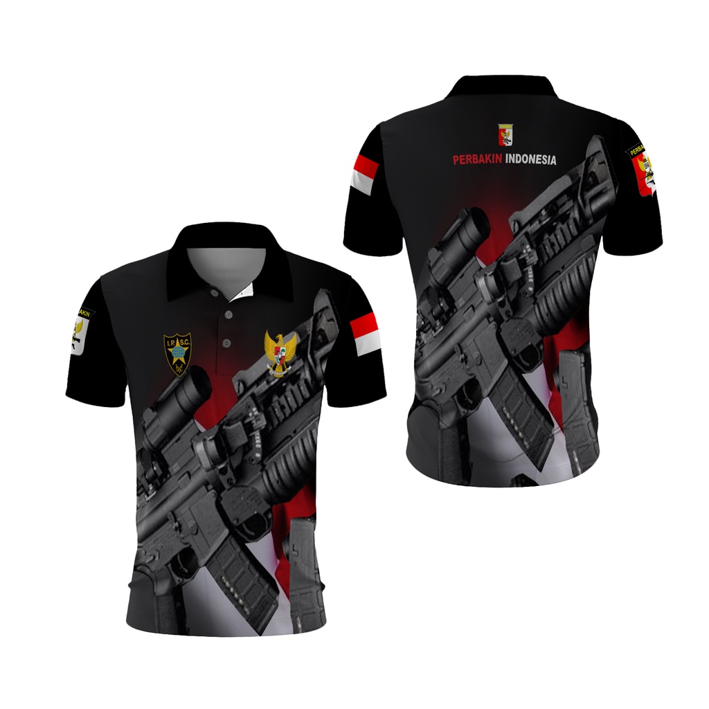 [Riashop] Polo Shirt Perbakin | Kaos Kerah Polo Perbakin | Kaos Perbakin | Kaos Perbakin Terbaru