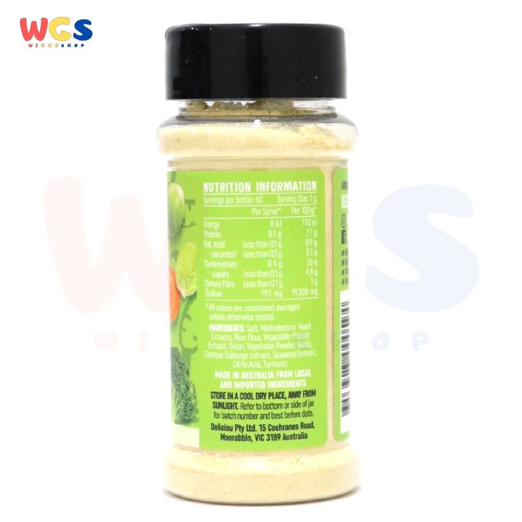 Deliciou Veggie Dust Seasoning 60 gr - Bumbu