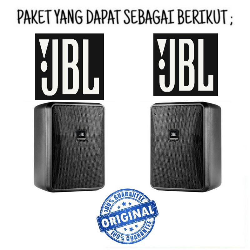 Karaoke Set JBL Control 25 1L 6 Inch Mic Wireless Ampli bluetooth Usb Original