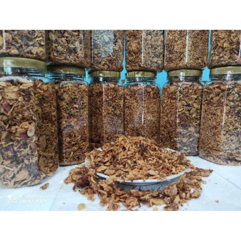 

HG Bawang Goreng Bagor 4 Toples Tanpa Pengawet Halal