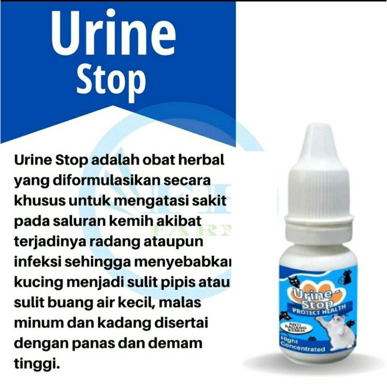 Obat Kucing Urine Stop Anti Radang Kemih Susah Buang Air Kecil Susah Pipis Cat