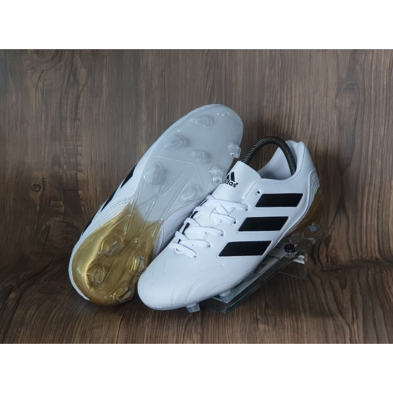 SEPATU BOLA ADIDAS COPA SENSE 3 ORIGINAL VIETNAM / ADIDAS COPA SENSE 3 WHITE GOLD FG