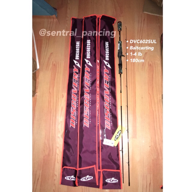Joran Storm Discovery Baitcasting 1-4lb / DVC602 SUL 180cm