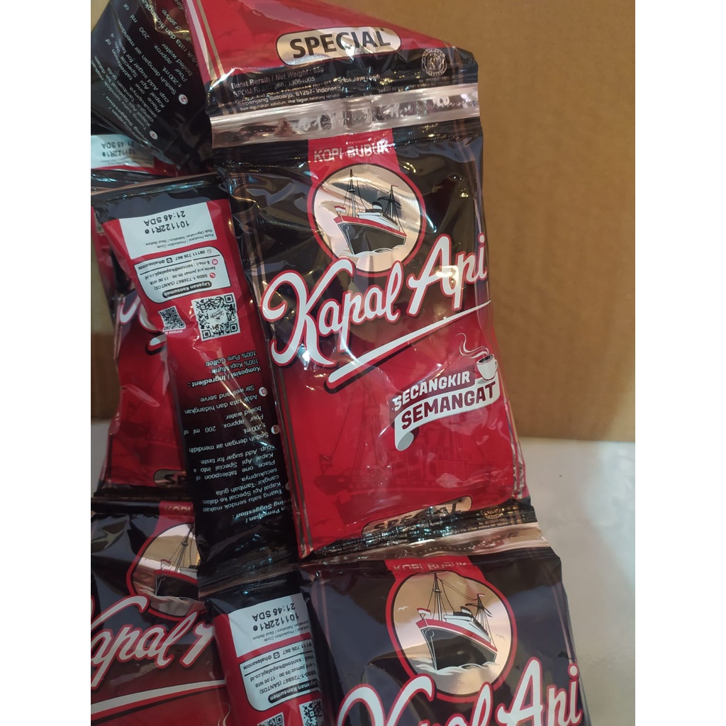 

Kapal Api Special Merah 60 Gr ( PER SASET )