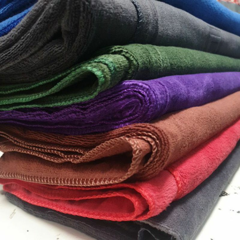 Handuk Polos Warna Embos / Handuk Gucci Microfiber / Handuk Mandi Besar Menyerah Air