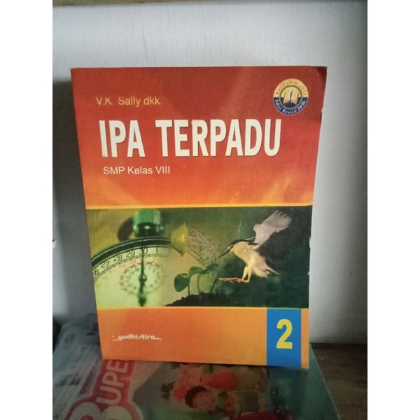 buku IPA terbaru kelas 8 SMP Yudhistira
