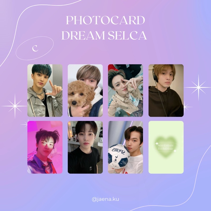 [NCT DREAM] PHOTOCARD NCT DREAM SELCA #1 ‼️BACA DESKRIPSI‼️