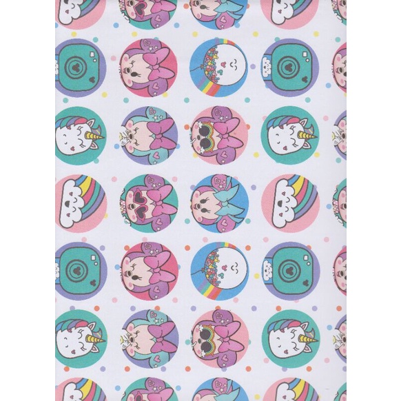 

Kertas Kado Sansan Wawa SW 5844 "Disney/minnie mouse/unicorn/rainbow