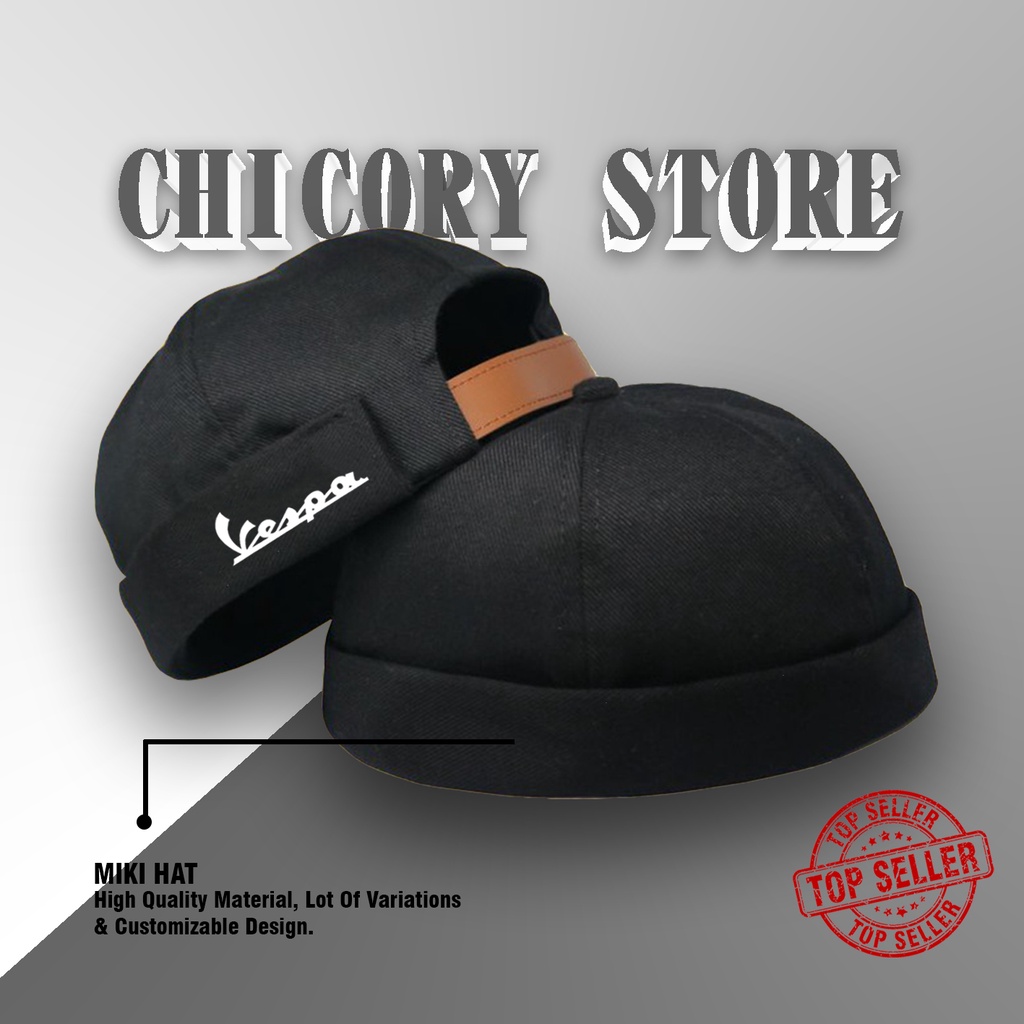 Jual Topi Miki Hat Murah Peci Miki Pemuda Hijrah Topi Peci Hijrah Miki Hat Vespa Topi Gaul Topi