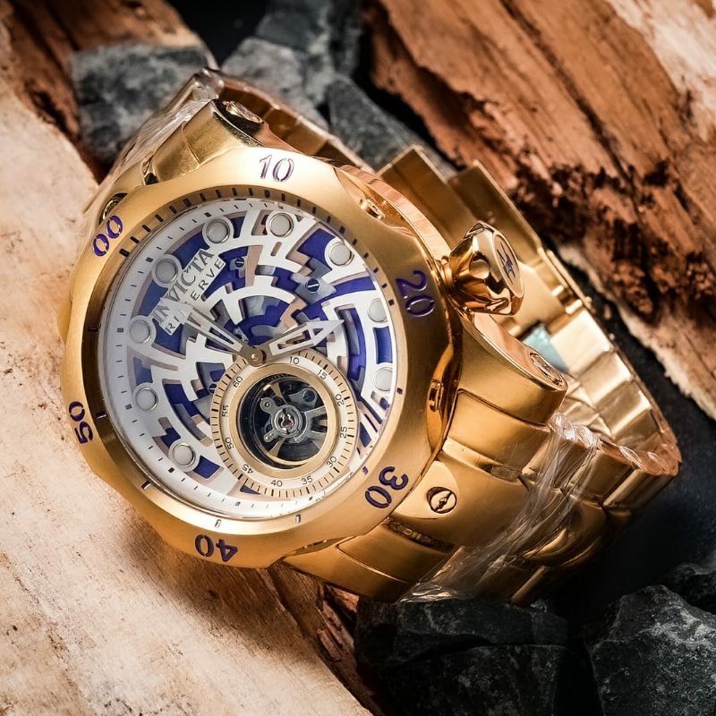 Jam Tangan Pria Merk Invicta Bold Stainless Automatic