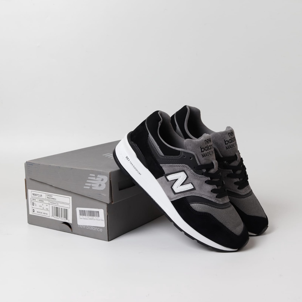 NB New Balance M997Cur Black Grey  39-44 Grade Original