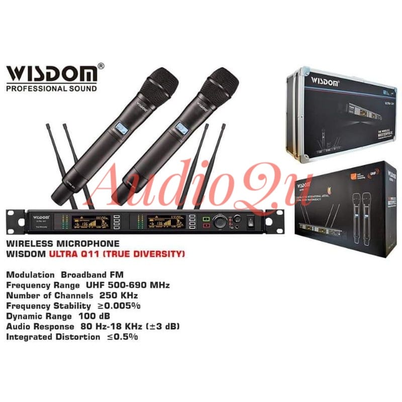MIC WIRELESS WISDOM ULTRA Q11 / WISDOM ULTRA Q 11 ORIGINAL FREE KOPER