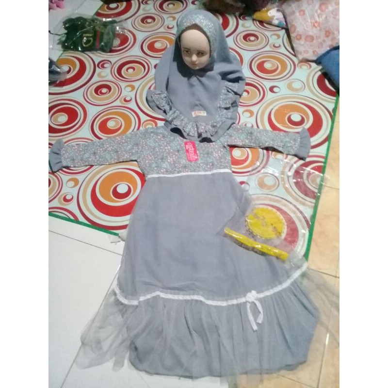 Al Fath set gamis anak Andin batch 2