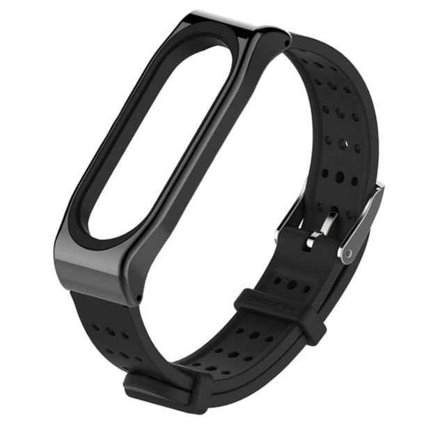 Bayar Ditempat Mijobs Sport Strap Watchband Silicone for Xiaomi Mi Band 3 - QR1601