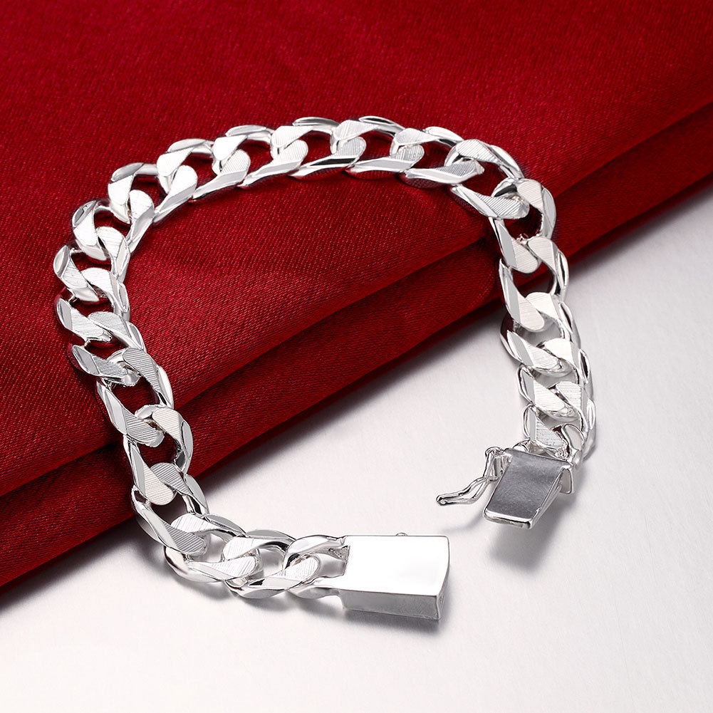Gelang Bahan Stainless Steel Ukuran 10MM Gaya Eropa Dan Amerika Untuk Pria Dan Wanita